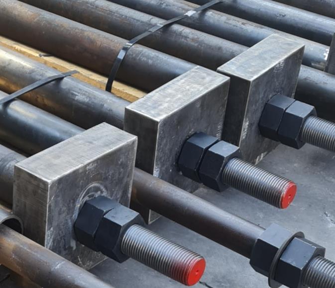 Pernos de anclaje fabricados por Cotecnica Chile