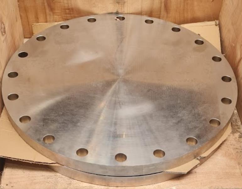 Flange de acero mecanizado